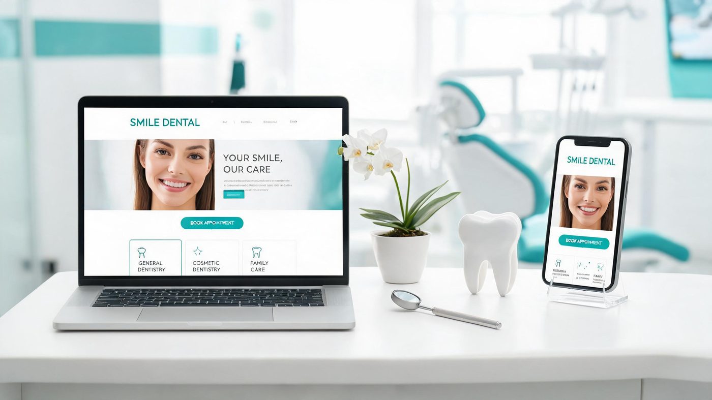 Mẫu website nha khoa — Smile Dental